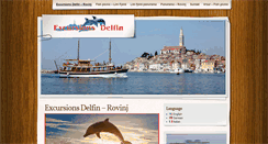 Desktop Screenshot of excursion-delfin.com