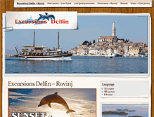Tablet Screenshot of excursion-delfin.com